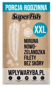 Miruna Nowozelandzka filety bez skóry XLL