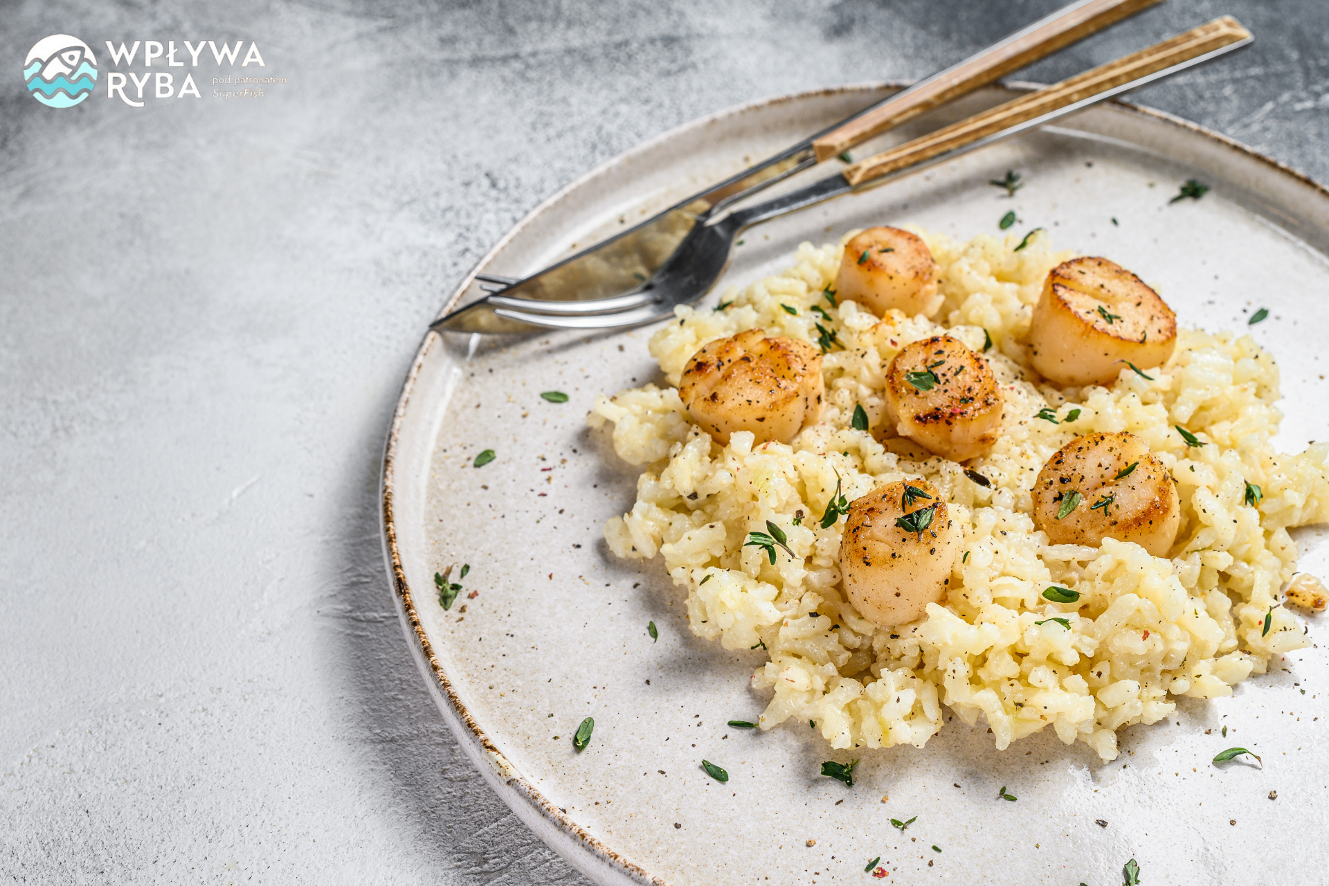 Risotto z makrelą